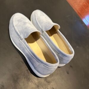SUADE LOAFERS